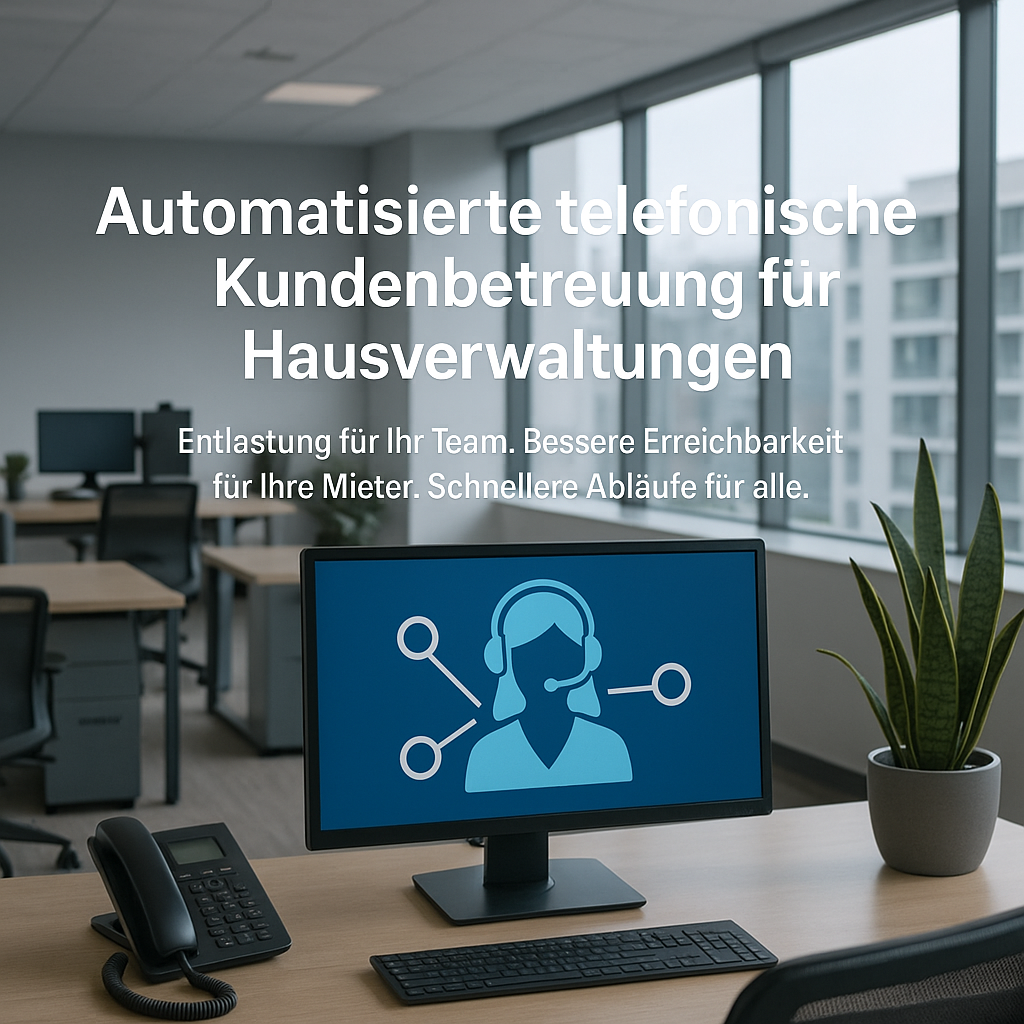 Automatisierte Kundenbetreuung für Hausverwaltungen